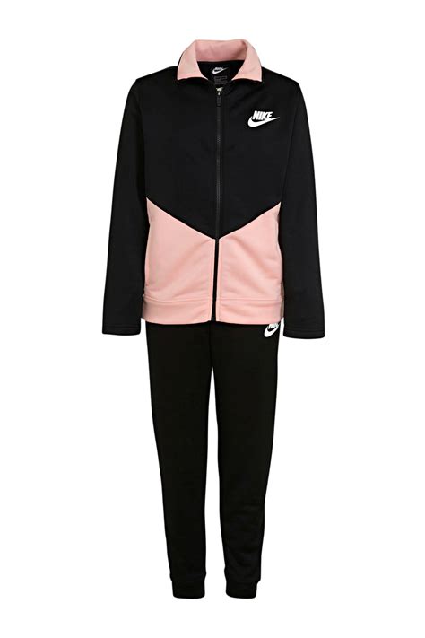 nike trainingspak zwart met roze|Roze trainingspakken (6) .